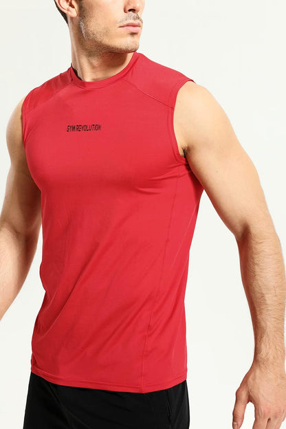 Men'S 3 Pack Workout Gym Muscle Sleeveless Shirts Fitness Running Quick Dry Tank Tops Black Grey Red XL